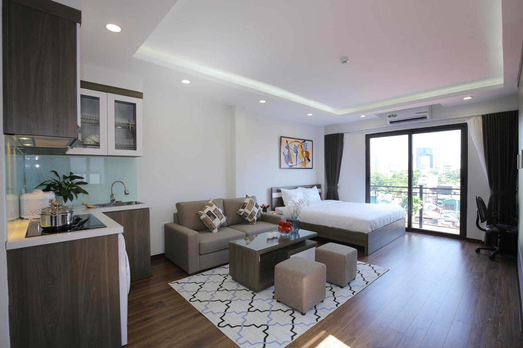 Sumitomo9 Apartments & Hotel - Alley 58 Dao Tan Hanoi Eksteriør bilde